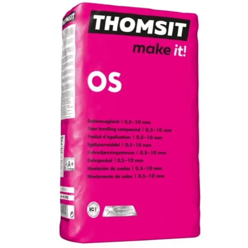 Produktbild Thomsit OS Objektspachtelmasse 25 kg zum Ausgleichen bis 10 mm Selbstverlaufend