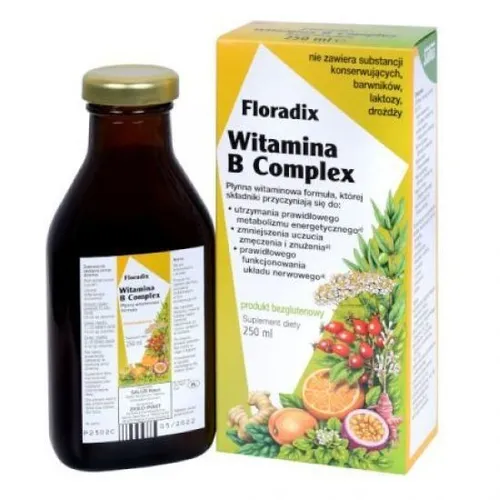 FLORADIX VITAMIN B COMPLEX LIQUID 250 ML