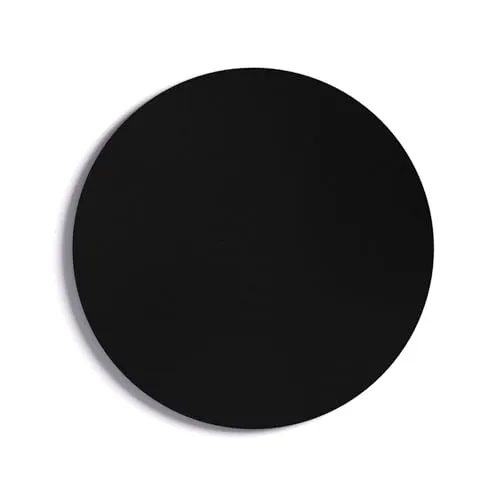 ALLboards Magnetische Kreidetafel rund 30 cm - Präsentationstafel mit abwischbarer, glatter Oberfläche – ideal zum Notieren und Anheften von Fotos oder Zetteln. Leicht und stabil, perfekt für kreative Ideen an der Wand.