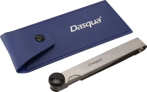 Dasqua 1820-0300 Fühlerlehre 0.05 - 1.00mm Anzahl Blätter: 20 DIN 2275