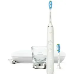 Philips Sonicare DiamondClean 9000 Premium HX9913/17 - Schallzahnbürste in Weiß, 62.000 Bewegungen pro Minute für optimale Plaque-Entfernung und sanfte Zahnfleischpflege