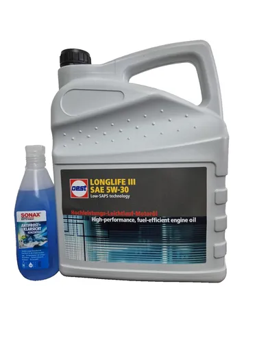 Liter OEST Longlife III SAE 5W-30 Motoröl MB-Freigabe 229.51 mit Zubehör 5