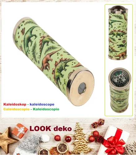 Kaleidoskop-DINOS-Dinosaurier-ca. 14,5cm-Spiel-Reisespiel von Look