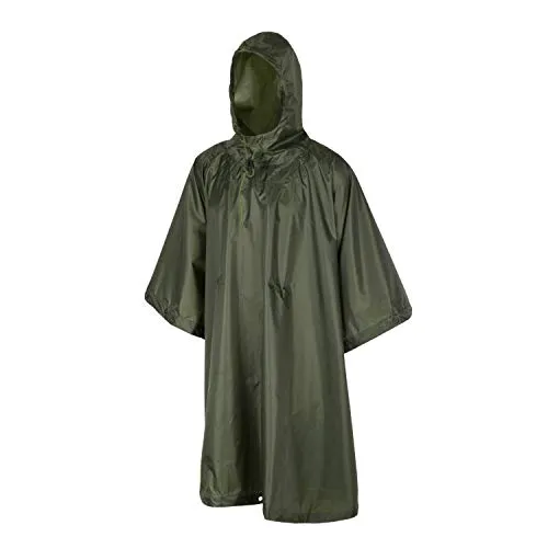 Helikon-Tex Poncho US-Modell, Surplus Line - Funktionsjacke aus strapazierfähigem Material, mit verschweißten Nähten und Kordelregulierung für optimalen Schutz bei jedem Wetter.
