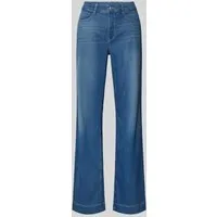 MAC DREAM WIDE Weite Jeans mit weitem Bein-Stretch in Blau 34