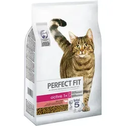 Perfect FitTM Trockenvollnahrung für Katzen - reich an Rindfleisch 7kg - Alleinfuttermittel für ausgewachsene Katzen, unterstützt die Gesundheit und Vitalität durch hochwertige Inhaltsstoffe.