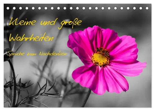 Ursula Di Chito | Kleine und große Wahrheiten - Sprüche zum Nachdenken - Kalender 2025 mit inspirierenden Ratschlägen für den Alltag. 14 Seiten voller Denkanstöße für eine positive Lebensführung. Ideal für persönliche Motivation und als Geschenk.