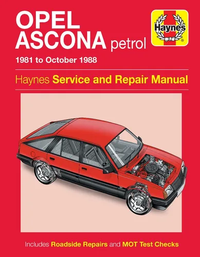 Opel Ascona petrol (1981-1988) Repair Manual Haynes Reparaturanleitung
