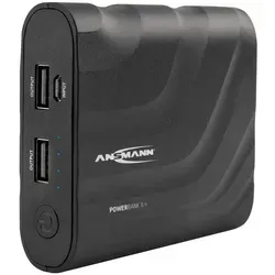 ANSMANN Powerbank 9.4 Kapazität: 8.800 mAh Farbe: schwarz - Schwarz