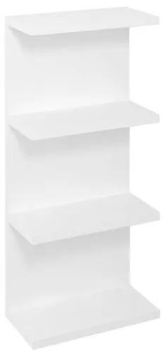 Sapho RIWA Seitenschrank 30x70x15cm, weißer Glanz - Moderner offener Regal mit hochwertiger MDF-Oberfläche in elegantem Weiß. Ideal für das Badezimmer, bietet er praktische Aufbewahrungslösungen und passt perfekt zu verschiedenen Einrichtungsstilen.
