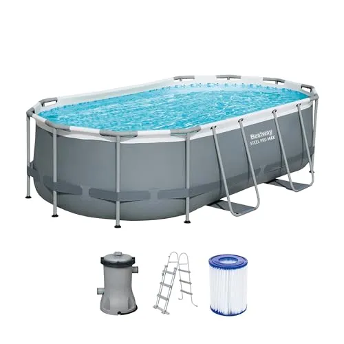 Produktbild Bestway Stahlrahmen-Pool Set Steel Pro Max 427 x 250 x 100 cm