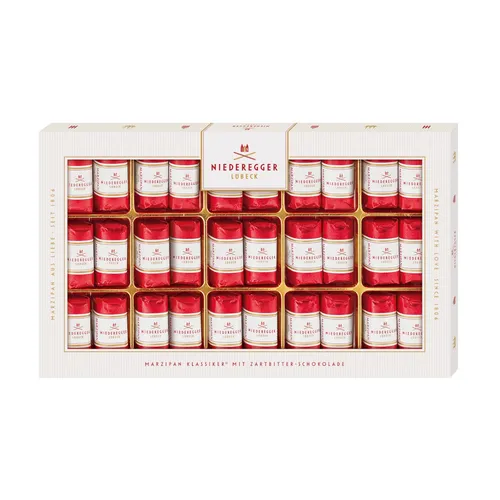 Niederegger Marzipanpralinen Klassiker in Zartbitterschokolade 375g