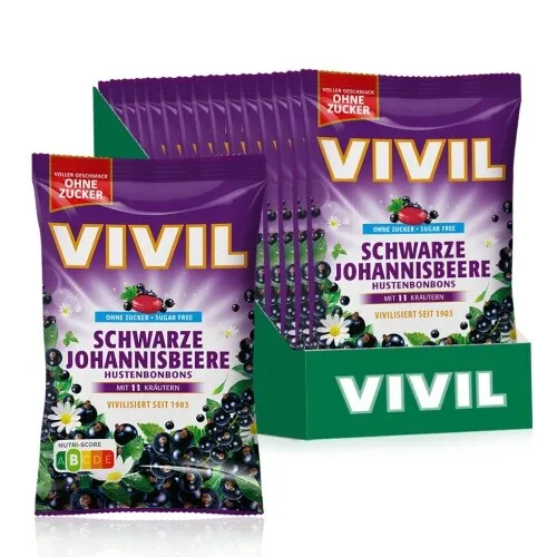 Süßigkeiten & Schokolade Schwarz von VIVIL