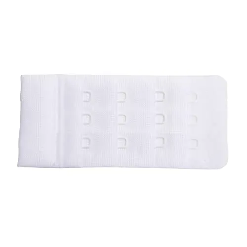 Miss Perfect Wow 2 Go BH Verlängerung 3 Haken Weiß BH Verschluss Erweiterung Bra Extender 4,5 cm Breite
