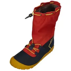 KOEL Rana WP Lex Barfußschuh Red - Wasserabweisender Minimalschuh aus hydrophobiertem Leder mit atmungsaktiver Tex Membran. Ideal für Kinder mit breiten Füßen, flexible Sohle für Barfußgefühl und herausnehmbare Innensohle für optimale Passform.