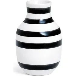 Kähler Design Omaggio Vase 12,5 cm schwarz in schwarz von Kähler