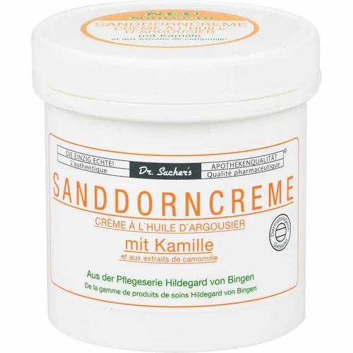 Sanddorn Creme mit Kamille