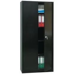 XXXL Stahl-Aktenschrank 195x120cm - abschließbar und langlebig - Büroschrank mit pflegeleichter Stahl-Konstruktion, 4 Fachböden und individueller Innen-Einteilung. Ideal für maximale Ordnung und Sicherheit im Büro.