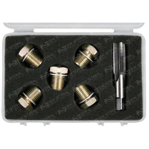 SWSTAHL REPARATURSATZ, ÖLABLASSSCHRAUBE M14x1,5 03010L