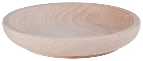 Holzschale Buchenschale Nuss - Schale Schüssel Schälchen D 14 x H 2,5 cm