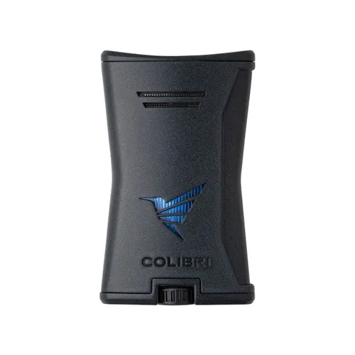 Colibri Feuerzeug Slim Schwarz - Modernes Feuerzeug im schlanken Design, ideal für stilbewusste Raucher und perfekt für unterwegs.