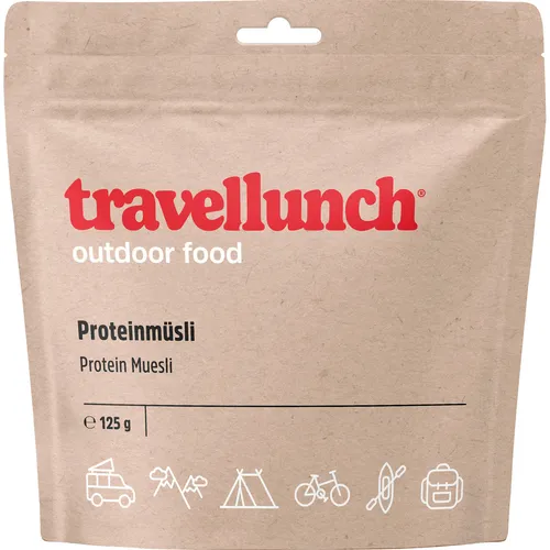 Travellunch Proteinmüsli mit Milch (Größe 125G) von Travellunch