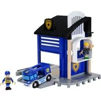 Brio Police Station – Interaktive Polizeistation für Kinder - RC-Modelle, fördert kreatives Spielen und motorische Fähigkeiten mit realistischen Funktionen und Zubehör.