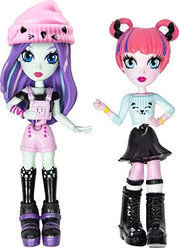 Off The Hook Style BFFs, 10,2 cm kleine Puppen mit Mix and Match Mode und Zubehö