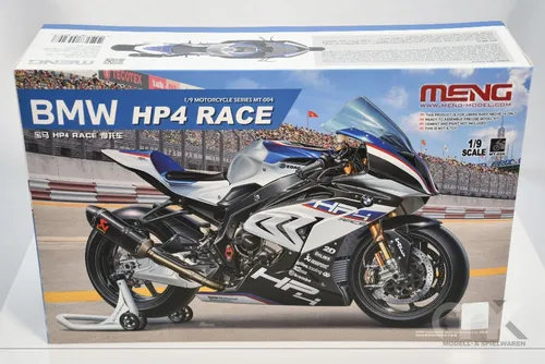 BMW HP4 Race 1:9 Modellbausatz - Modellfahrzeug im Maßstab 1:9, detailgetreuer Plastik Bausatz für echte Motorrad-Fans, ideal zur individuellen Gestaltung und Sammlung.