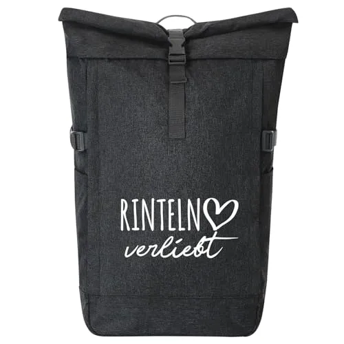 Huuraa Kurierrucksack Rinteln 30-44 Liter Black Melange