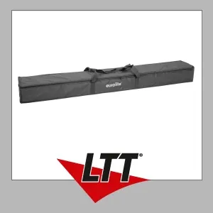 EUROLITE SB-160 Soft-Bag - Universelles Softbag für LED Leuchtstäbe - Sonstige Elektroinstallationsartikel, ideal für 6 x 134cm RGB LED Leuchtstäbe, mit Trennwänden und Schaumstoffpolsterung für optimalen Schutz.