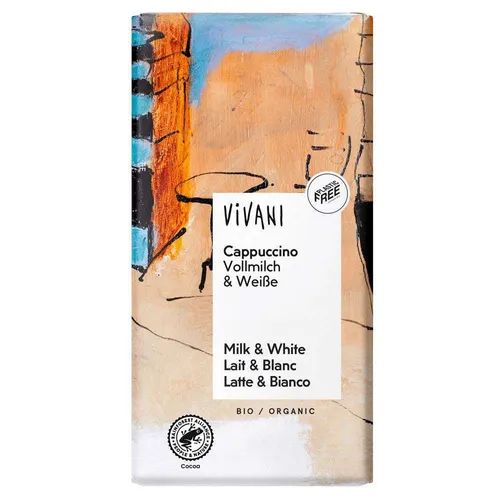 Vivani Cappuccino Schokolade Bio