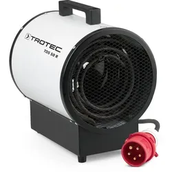 Trotec Elektroheizer TDS 50 R - Heizstrahler für sofortige, kondensfreie Wärme, ideal für Baustellen oder Werkstätten – effizient und mobil einsetzbar.