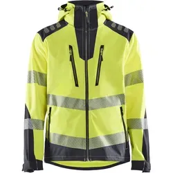 Blakläder® High Vis Softshell Jacke 4491 2513 - Hochsichtbar & Funktional in 4XL - Leichte Softshell Jacke für optimale Sichtbarkeit und Sicherheit. Wasser- und winddicht, atmungsaktiv und flexibel – ideal für den professionellen Einsatz. Zertifiziert nach EN ISO 20471, Klasse 2.
