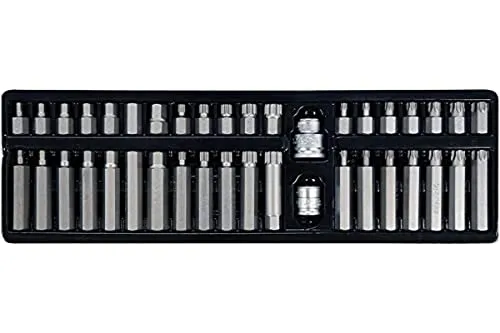 Bit-Satz XZN Innensechskant Torx 40-tlg - Werkzeug-Sets mit 40 hochwertigen Bits, ideal für präzise Schraubarbeiten und vielseitige Anwendungen im Heim- und Handwerksbereich.
