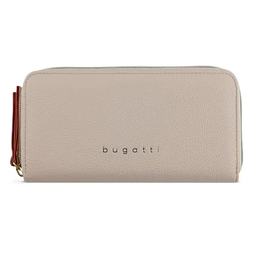 Bugatti Ella Damen Geldbörse groß in beige von Bugatti