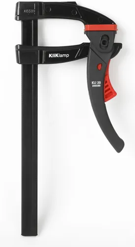 Bessey KLI-SET-A 2x KliKlamp Kli 20 Black Edition Set - Schneidwerkzeuge und Multitool 7+1 für vielseitige Anwendungen, ideal für Heimwerker und Profis.