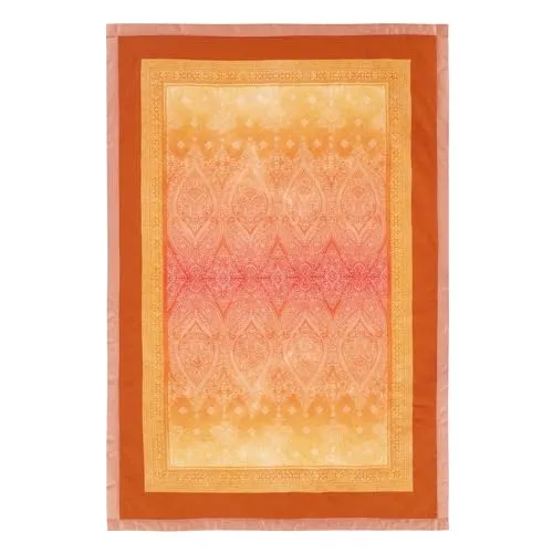 Bassetti Granfoulard Plaid Decke Kerala O1 orange 135x190 in orange von Bassetti