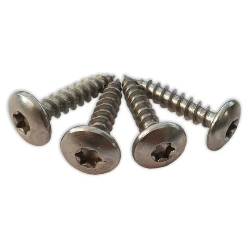 4x ALBERTS Holzschraube MaxiFix für Tor- und Zauntechnik Edelstahl 6x30 mm