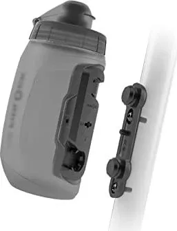 Fidlock TWIST bottle 450 + bike base - Flaschenhalter mit 450 ml Trinkflasche, ideal für enge Fahrradrahmen. Magnet-Mechanik für sicheren Halt und komfortable Handhabung, tropfsicherer Deckel für großen Wasserdurchfluss.