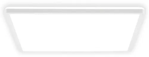 B.K.Licht LED Panel SHALLOW, LED fest integriert, Neutralweiß, 24x24x3 cm, Badlampe, Badezimmer, Küche, Wohnzimmer