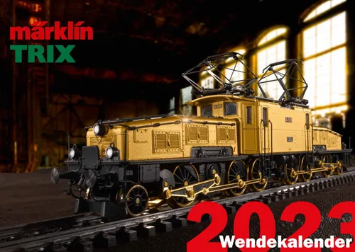 Märklin 12546 Wandkalender Märklin/Trix '23