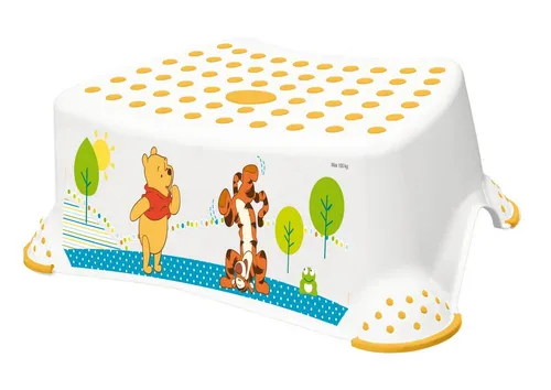 keeeper Tritthocker Disney Winnie Pooh Tritthocker weiß bis 80 Kg