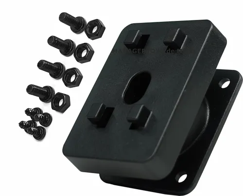 Für HR RICHTER Gelenksockel Auto KFZ Adapter Halterung Sockel dreh- und neigbar