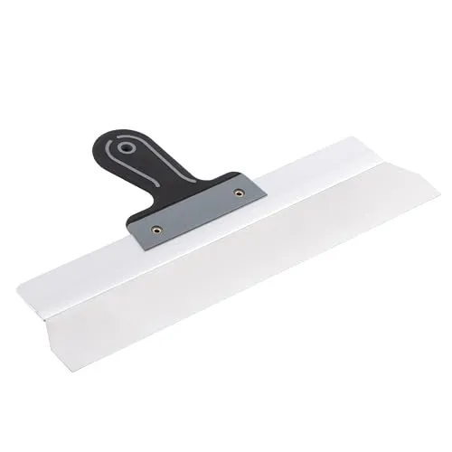 Mivos Flächenspachtel Breitspachtel aus Rostfreiem Edelstahl 400 x 60 mm