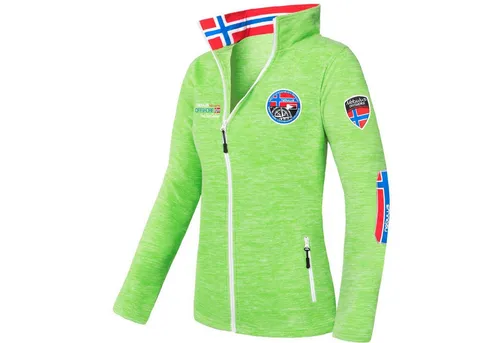 Nebulus Fleecejacke OFFBACK, P4137 - Damen, grün, M/38