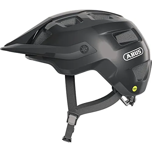 ABUS MTB-Helm MoTrip MIPS - Sicherer Einsteigerhelm für Mountainbiker - Fahrradhelm mit MIPS Aufprallschutz und hohem Tragekomfort, ideal für Damen und Herren. Perfekte Passform dank Zoom Ace Verstellsystem und optimale Belüftung für kühle Kopf während der Tour.
