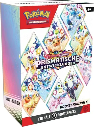 Produktbild Pokemon Prismatische Entwicklungen Booster Bundle