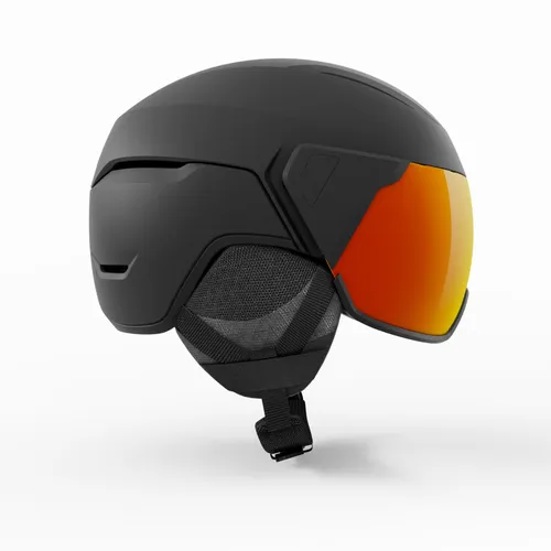 Giro Orbit Spherical Matte Black/Vivid Ember (L)