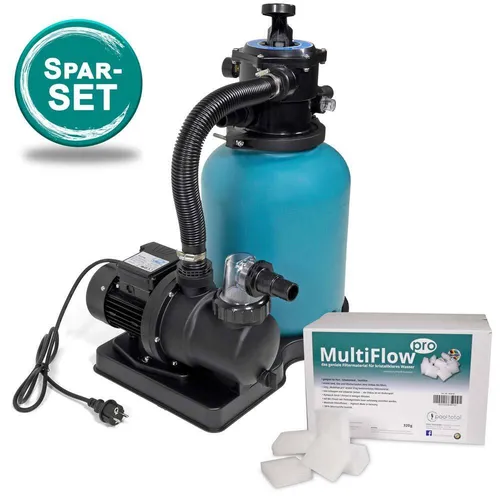 Sandfilter CLEAR+ 300 mit MultiFlow Filterpumpe